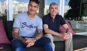 Selección Peruana: Paolo Guerrero recibió la visita de Néstor Bonillo en Brasil