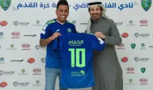 Christian Cueva en Al-Fateh: volante peruano debutó oficialmente en Liga Profesional Saudí