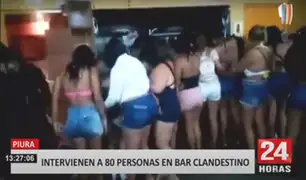 Bar clandestino albergaba a más de 80 peruanos y extranjeros durante toque de queda