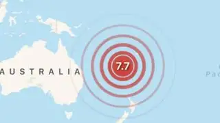 Terremoto de magnitud 7.7 activa alerta de tsunami en varias islas del Pacífico