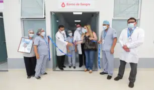 Huacho: inauguran moderno laboratorio y banco de sangre para atender la covid-19
