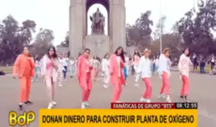 Fans de BTS en Perú se unen para ayudar a construir planta de oxígeno