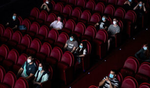 Cines reabren sus salas luego de 17 meses cerrados debido a la pandemia del covid-19