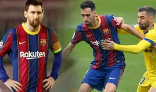 Barcelona empata 1-1 con el Cádiz por LaLiga española