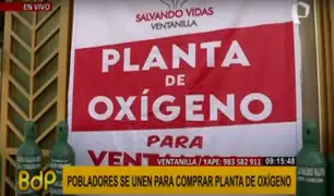 Ventanilla: vecinos realizan colecta para comprar planta de oxígeno medicinal