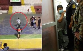 Huánuco: regidor se esconde en el baño tras ser intervenido en reunión social