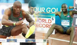 Atletismo: Grant Holloway bate el récord del mundo con vallas