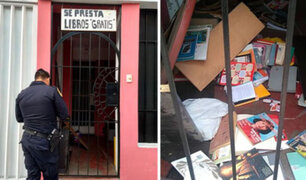 Surquillo: roban más de 2 mil libros destinados a bibliotecas de barrios vulnerables