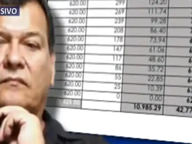 ¡Exclusivo! El candidato Nieto Montesinos acusado por deuda de casi 43 mil soles de mantenimiento