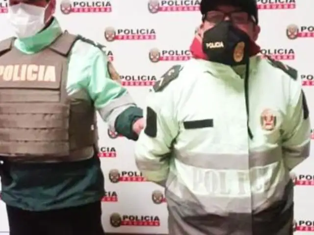 Falso policía exigía dinero a transportistas para no sancionarlos en Junín
