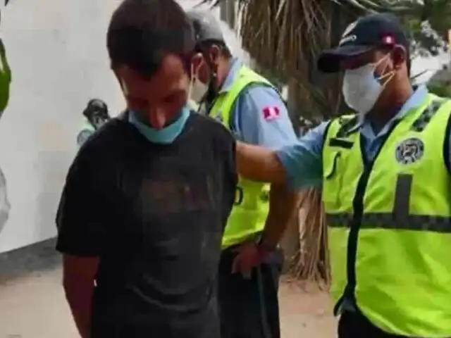 Surco: capturan a extranjero que escupió a serenos