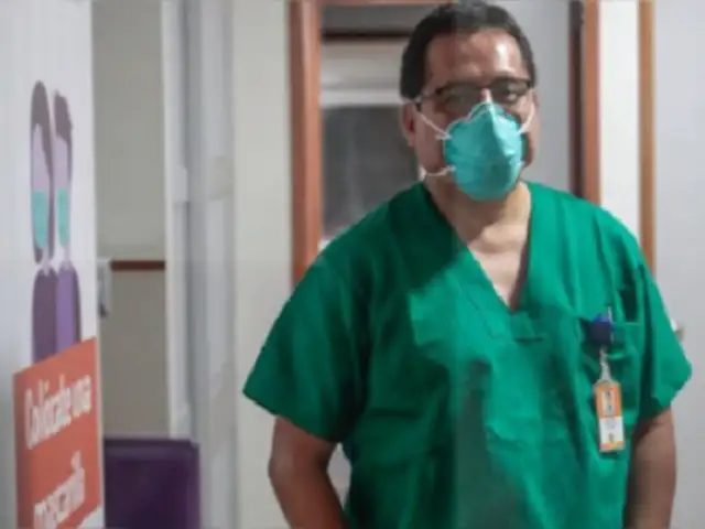 Médico intensivista Jesús Valverde dio positivo al coronavirus