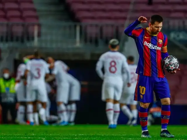 PSG 'aplastó' al Barcelona de Messi por 4 goles a 1 [VIDEO]
