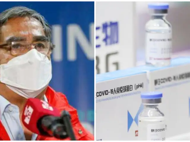Minsa solicitó a Embajada de China la lista de vacunados con dosis extras de Sinopharm