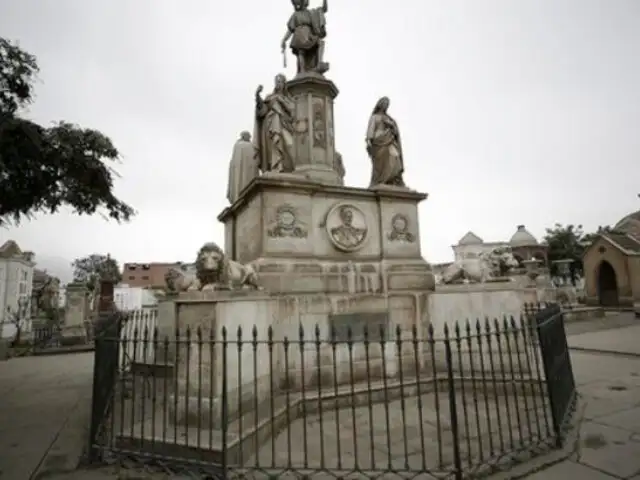 Cementerio Presbítero Maestro: esculturas son declaradas Patrimonio Cultural de la Nación