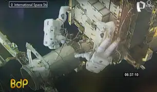 NASA: dos astronautas realizan caminata en la Estación Espacial Internacional