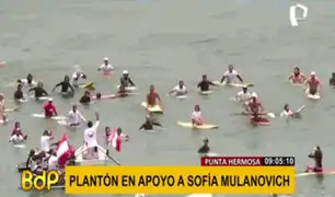 Sofía Mulanovich: realizan plantón tras quitarle cupo directo al Mundial de Surf 2021
