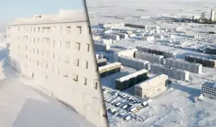 Rusia: temporal congela ciudad fantasma de Vorkutá