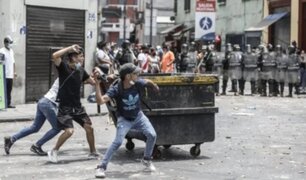 Mesa Redonda: cuatro fiscalizadores heridos tras ser atacados por ambulantes