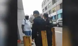 Cercado de Lima: ambulante es detenido tras rociar alcohol en los ojos a persona que no le compró