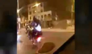 SMP: vecinos piden frenar piques ilegales de motos en pleno toque de queda