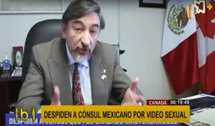 ¡Escándalo! despiden a cónsul mexicano por video sexual