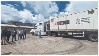 Entregan planta de oxígeno móvil para Huaraz por convenio entre Minsa y la ONU