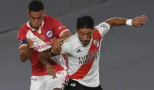 River Plate perdió 1-0 en el último minuto ante Argentinos Juniors