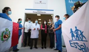 Essalud: Inauguran Villa Rebagliati con 152 camas para pacientes con COVID-19