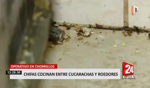 'Chifas' insalubres: operativo halló locales sucios, cocinas con insectos y sustancias cancerígenas