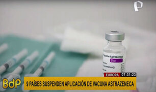 Europa: suspenden vacuna AstraZeneca en nueve países