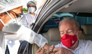 Brasil: Lula da Silva se vacuna contra el covid-19 y hace un llamado a inmunizarse