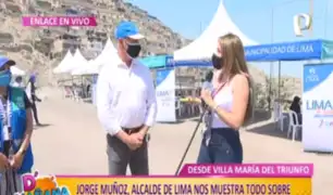 "Lima Te Cuida Joven" llegó a VMT: alcalde Muñoz nos muestra cómo se realizan descartes de COVID-19