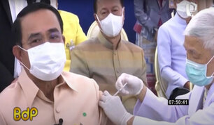 Primer ministro de Tailandia se vacunó con AstraZeneca para generar confianza