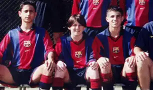 Messi cuando era "el enano": aparecen imágenes inéditas de su paso por la Masía