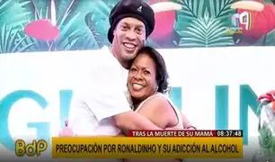 Ronaldinho Gaúcho el borde del alcoholismo tras la muerte de su madre
