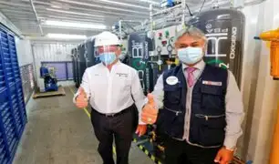 Southern Perú entregó moderna planta de oxígeno móvil al Ministerio de Salud