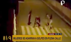 Vraem: tres extranjeras y una peruana se agarraron a golpes en pleno toque de queda