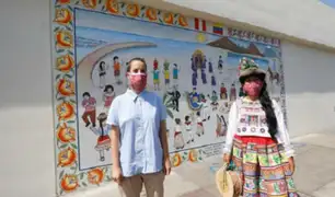 Ministerio de Cultura presentó murales para la promoción de la diversidad cultural