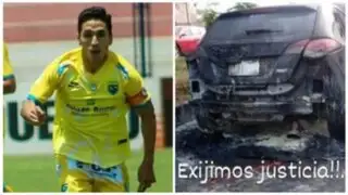 Incendian vehículo de Josimar Vargas, jugador de Carlos Stein