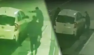 Encañonan y asaltan a dos personas en un auto en Chorrillos