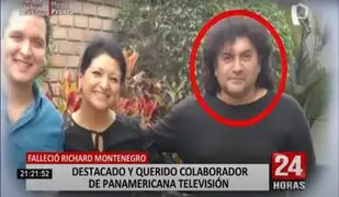 Panamericana Tv lamenta el fallecimiento de destacado colaborador Ricardo Montenegro
