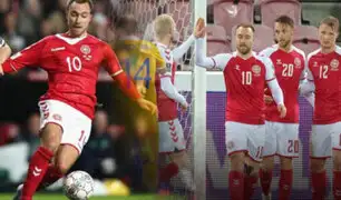 Dinamarca goleó 8-0 a Moldavia por las Eliminatorias europeas Qatar 2022