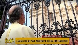 Domingo de Ramos: se vivió devoción y fe en medio de restricciones sanitarias