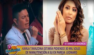 Picantitas del Espectáculo: Karla Tarazona pediría S/.30 mil a su expareja Leonard por manutención
