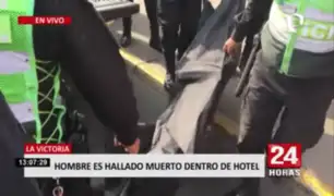 Hombre es hallado muerto dentro de hotel en La Victoria