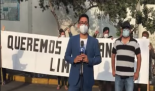 Vecinos de Manzanilla exigen a MML poner orden en sus calles