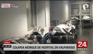 Valparaíso: morgue de hospital colapsa tras alto número de muertos por COVID-19
