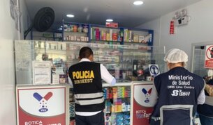 Clausuran 3 farmacias en inmediaciones del Hospital Loayza por atentar contra la salud