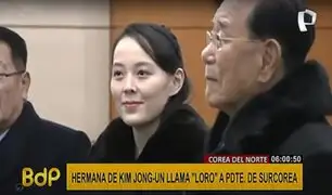 Corea del Norte: Hermana del presidente llama “loro” a presidente de Surcorea